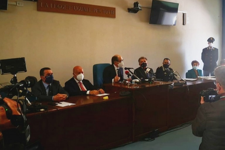 La conferenza stampa a Bitonto