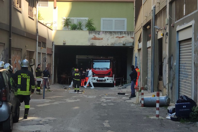 La zona dell'incidente