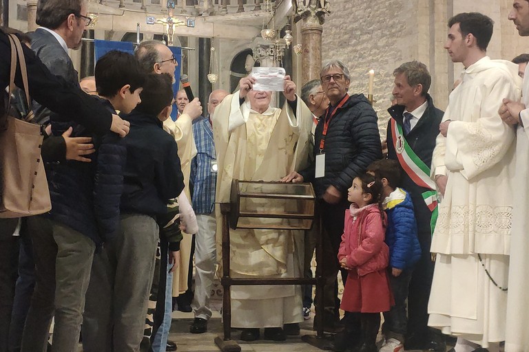 L'estrazione in basilica