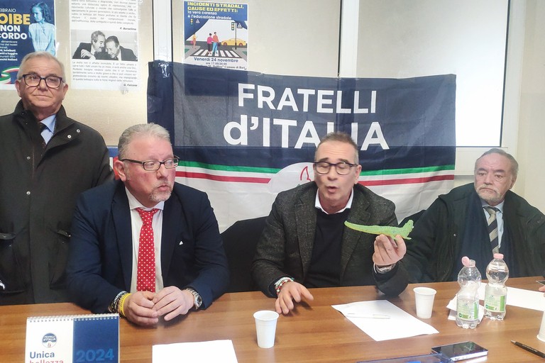 La conferenza di Fratelli d'Italia