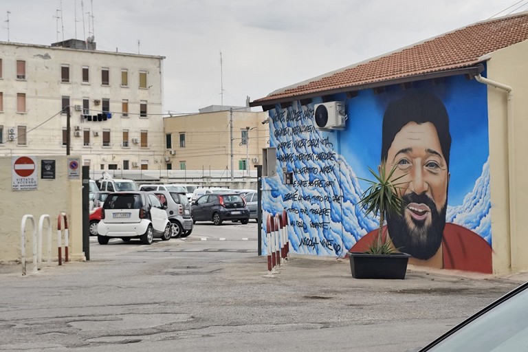 Il murales dedicato a Nicola Ladisa