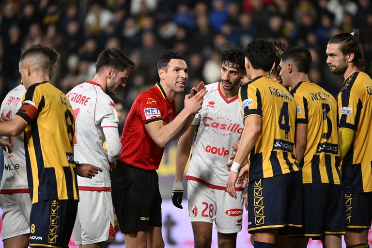 Bari-Juve Stabia bagarre