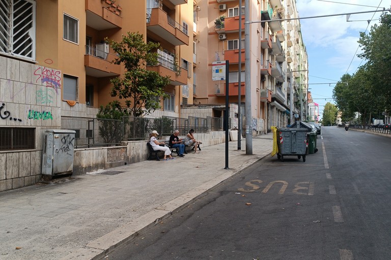 Il luogo della sparatoria