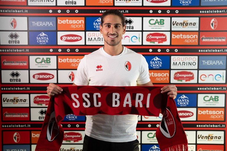 Dimitrios Nikolaou. <span>Foto SSC Bari </span>