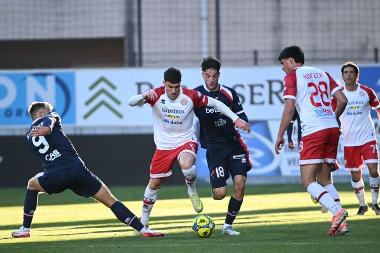 Sudtirol- Bari. <span>Foto SSC Bari </span>