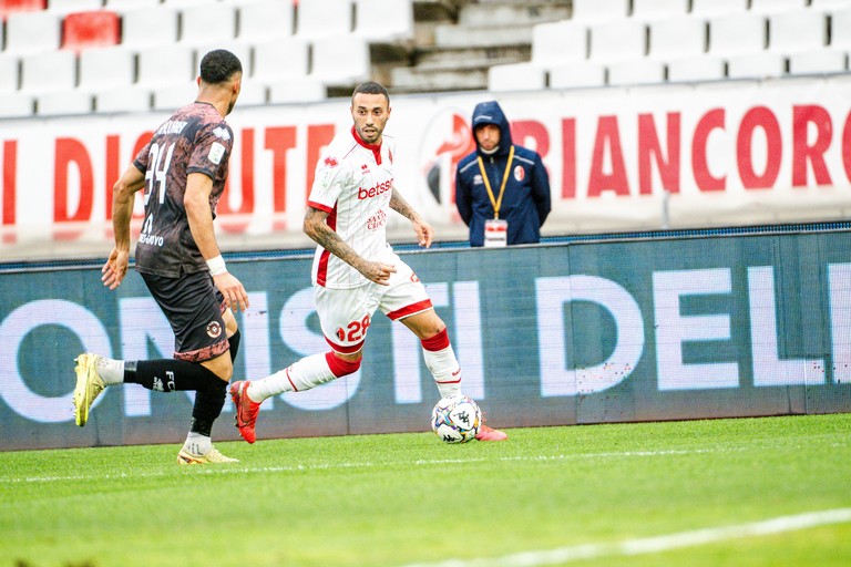 Piscopo in azione. <span>Foto Gianluca Battista</span>