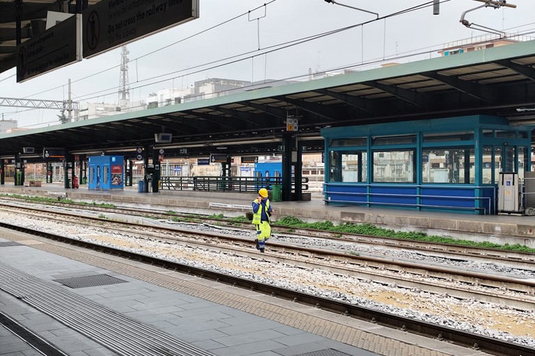 Stazione Bari Centrale. <span>Foto Elga Montani</span>