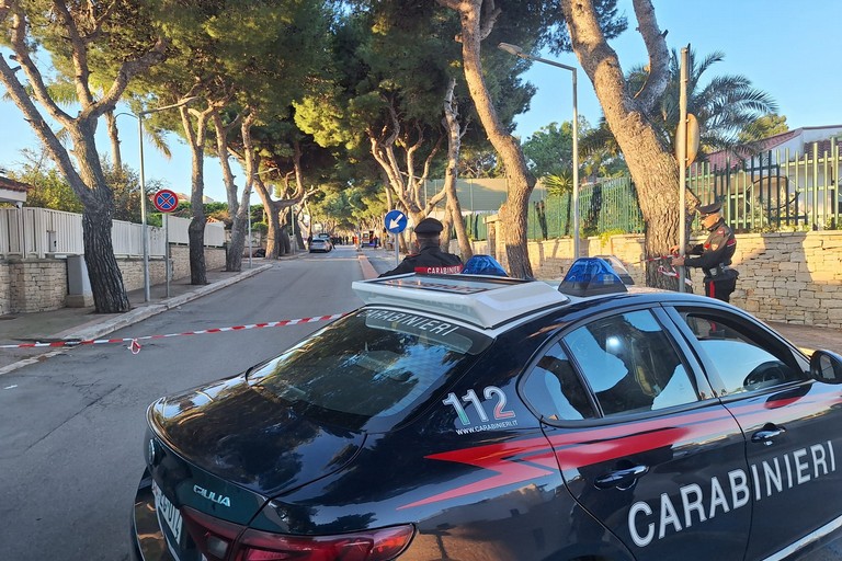 I rilievi dei Carabinieri