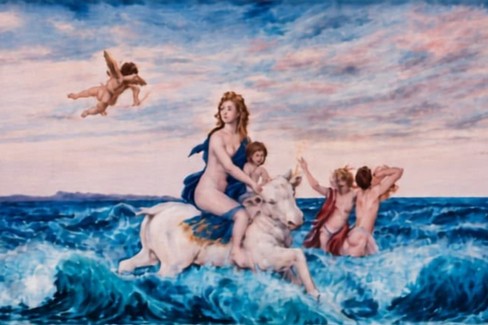 Il Trionfo di Europa. <span>Foto Nico Valerio</span>