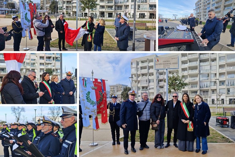 Inaugurata una piazza di Bari Japigia al musicista Morris la cerimonia
