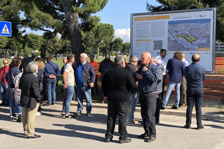 inaugurazione cantiere giardino peppino impastato