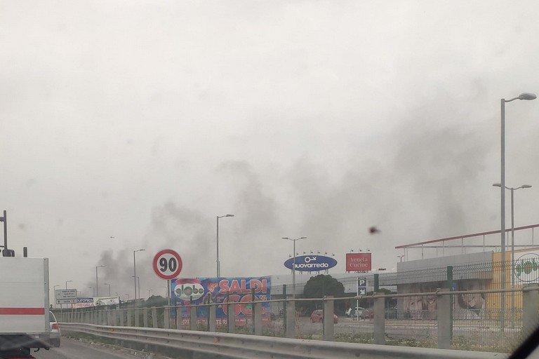 incendio Bari Santa Caterina