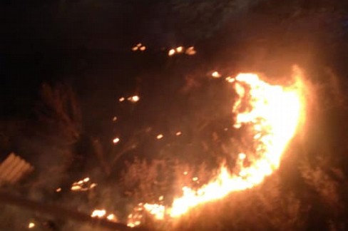incendio lama giotta