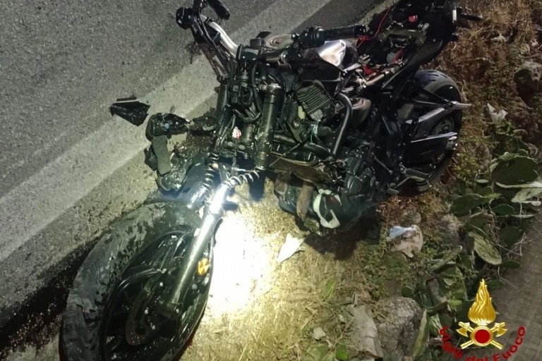 Incidente Carbonara-Triggiano - moto