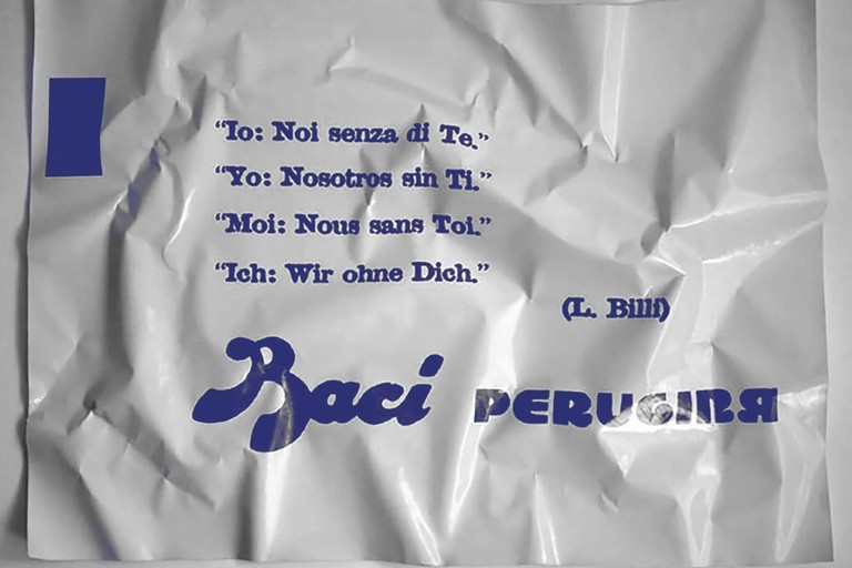 Luigi Billi - biglietto Baci