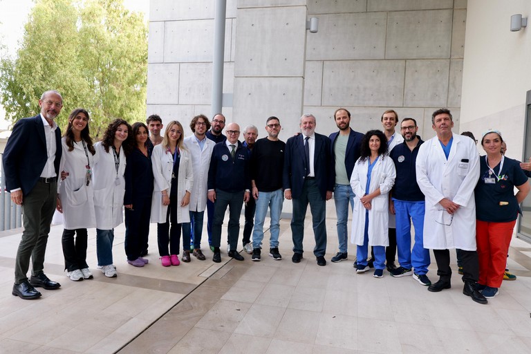 Equipe cardiochirurgia Policlinico di Bari