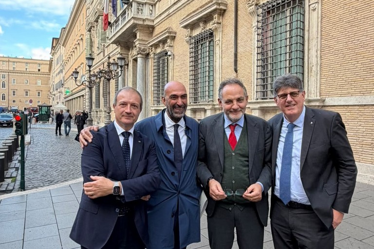 Il sindaco ed i parlamentari baresi a Roma. <span>Foto Comune di Bari</span>