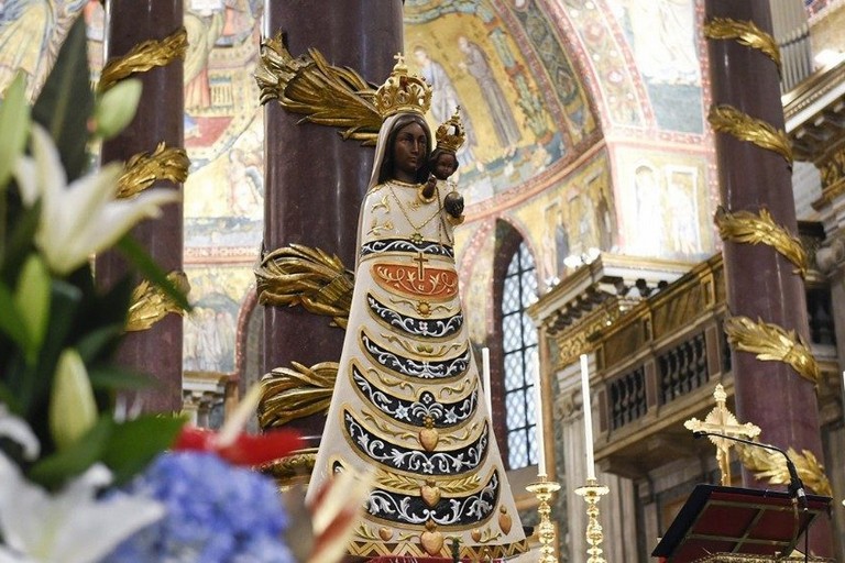 la statua della madonna di loreto. <span>Foto vatican news</span>