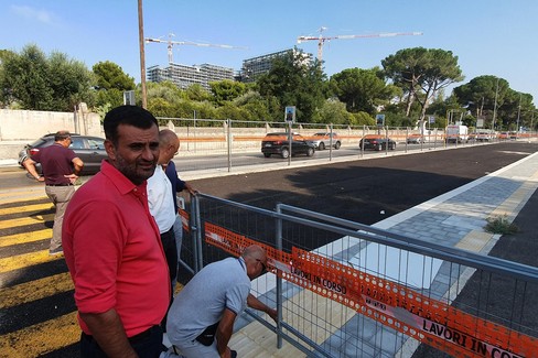 Interventi in via Amendola