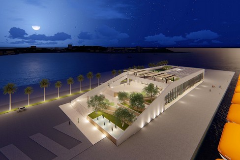 Il nuovo terminal crociere del porto di Bari