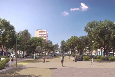 Il progetto per piazzetta dei Papi