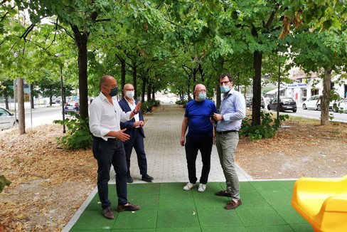 Apertura del giardino di viale Kennedy