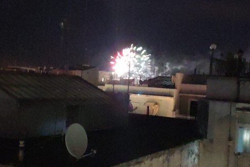 Fuochi d'artificio al Libertà