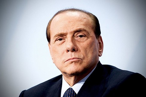 Berlusconi al comizio di Pasquale Di Rella
