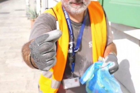 L'analisi littering in corso a Bari