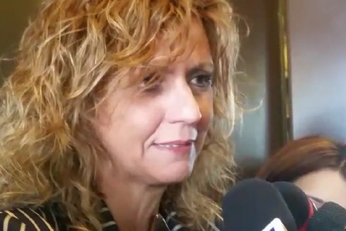 Il ministro del Sud Barbara Lezzi a Bari