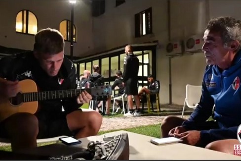 Il duetto fra Perrotta e Auteri