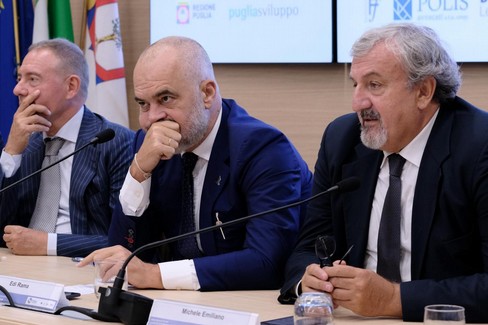 Il premier albanese Rama in Fiera del Levante