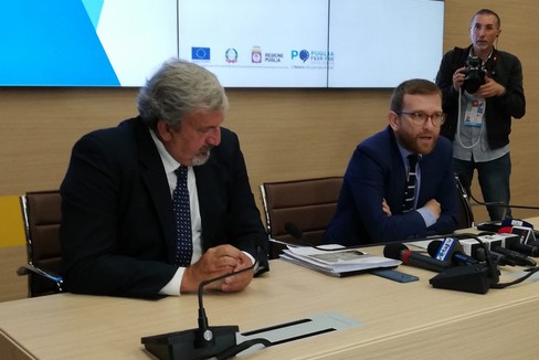 Le dichiarazioni di Emiliano e Provenzano in Fiera