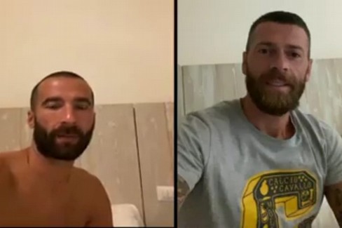 Il ritiro di Antenucci e Di Cesare