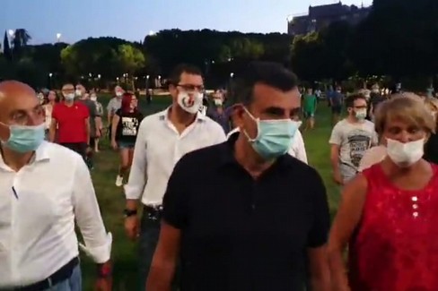 Nuova illuminazione a parco 2 Giugno