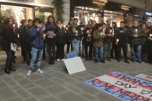 Il Transgender Day of Remembrance in via Sparano