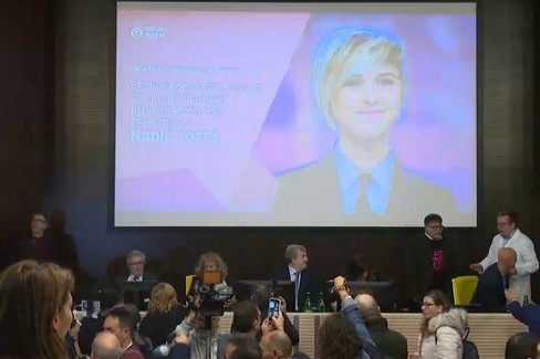 La cerimonia di intitolazione del reparto a Nadia Toffa