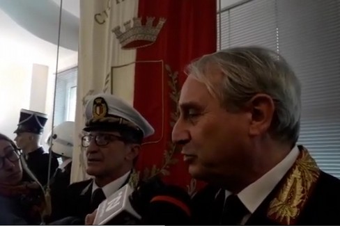 Il comandante Palumbo presenta l'attività della polizia locale a Bari