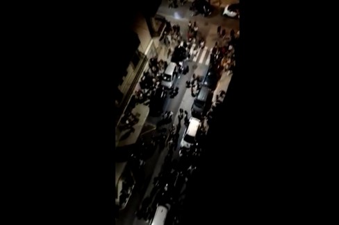 La movida del venerdì sera in zona Umbertina