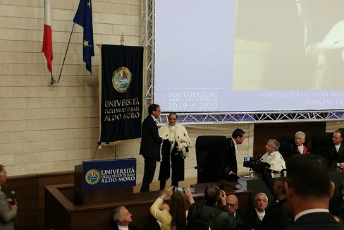Inaugurazione anno accademico UniBa, il commento di Bronzini