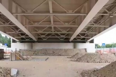 L'aggiornamento sui lavori per il playground del ponte Adriatico