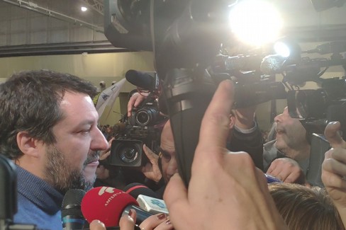 Matteo Salvini a Bari per le Regionali 2020