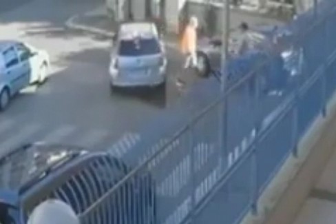 La rapina in via Trisorio