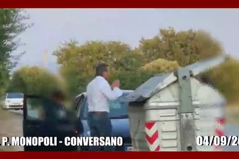 Migrazione dei rifiuti a Monopoli