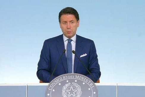 Giuseppe Conte sulla crisi di governo