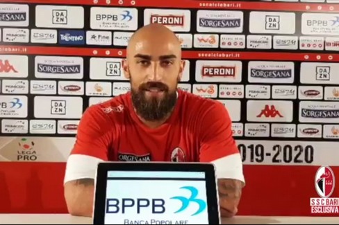 Bari-Carrarese 2-1, Simeri: «Emozione straordinaria, meritavamo la finale»