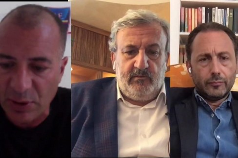 De Laurentiis e Sticchi Damiani incontrano Emiliano