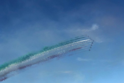 Il video ringraziamento delle Frecce tricolori