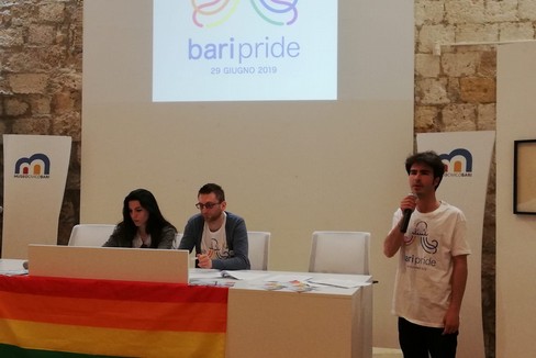 La presentazione del Bari pride 2019