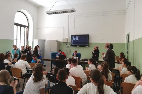 La app "San Nicola salva la scuola "